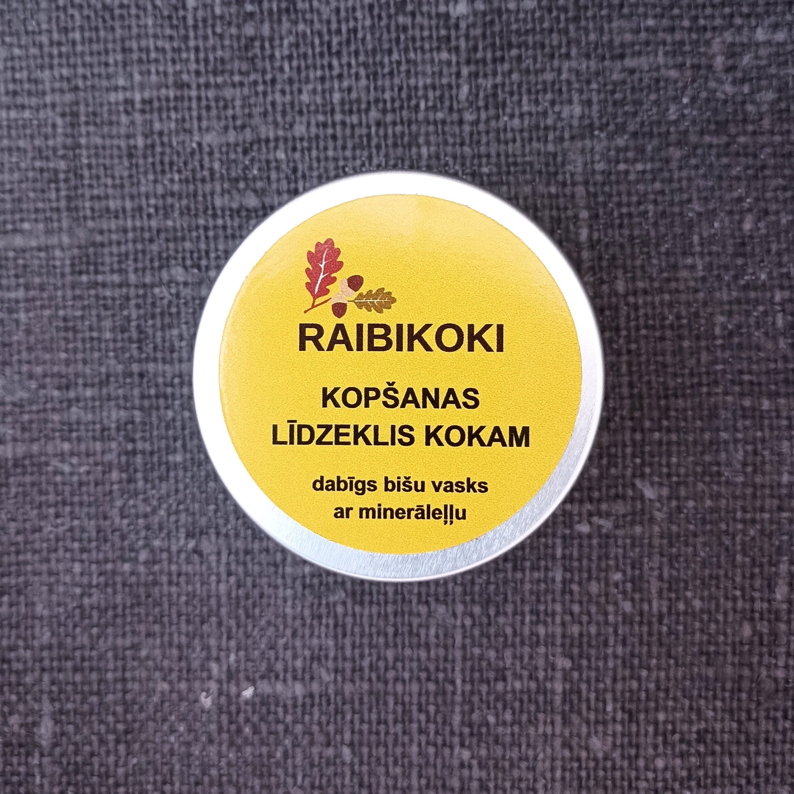 Kopšanas līdzeklis/vasks koka izstrādājumiem