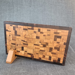 Ikdienas mazais virtuves gala škiedru dēlītis 31×18 cm