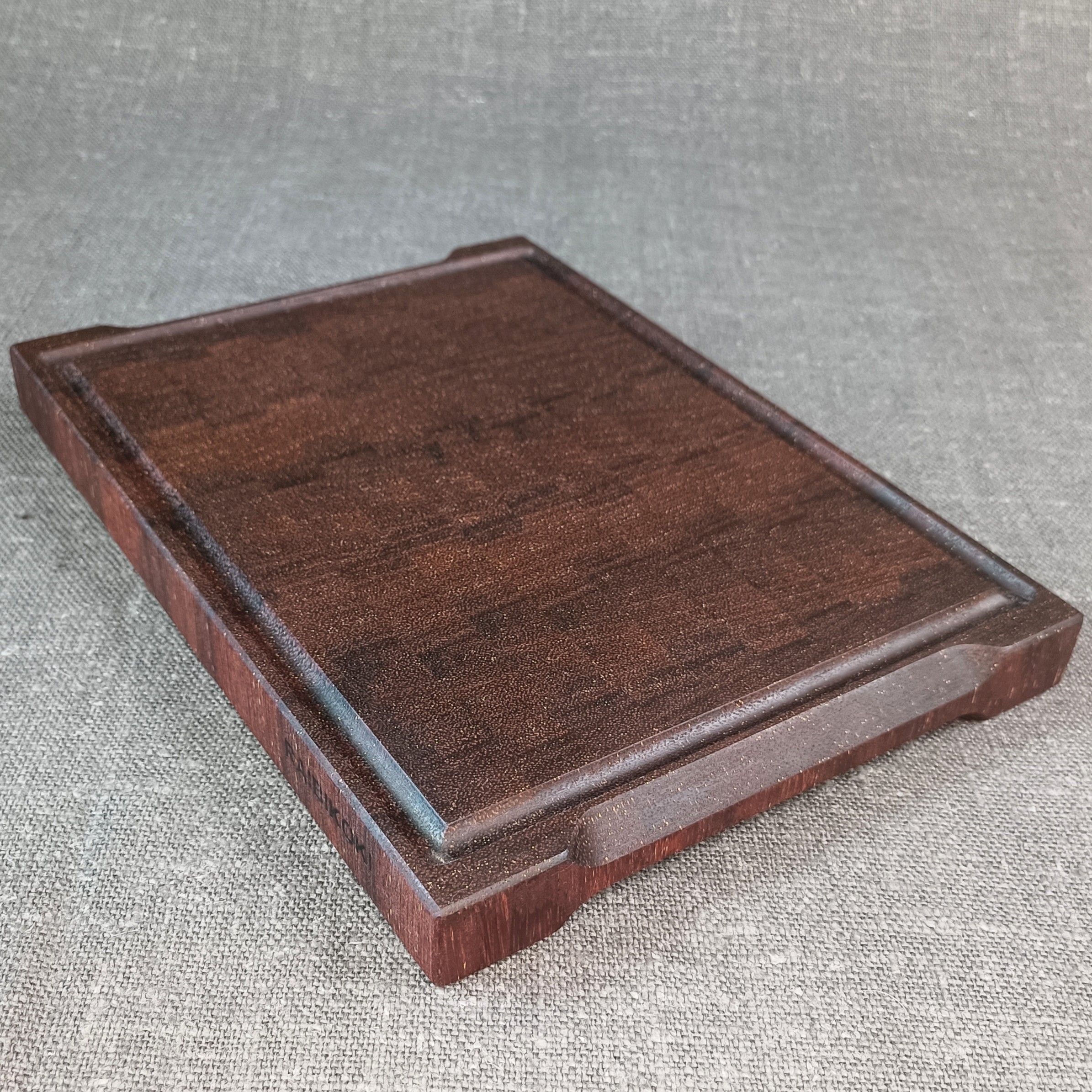 Āfrikas dzelzskoka gala škiedru dēlītis, M izmērs 33x23 cm. - Image 4