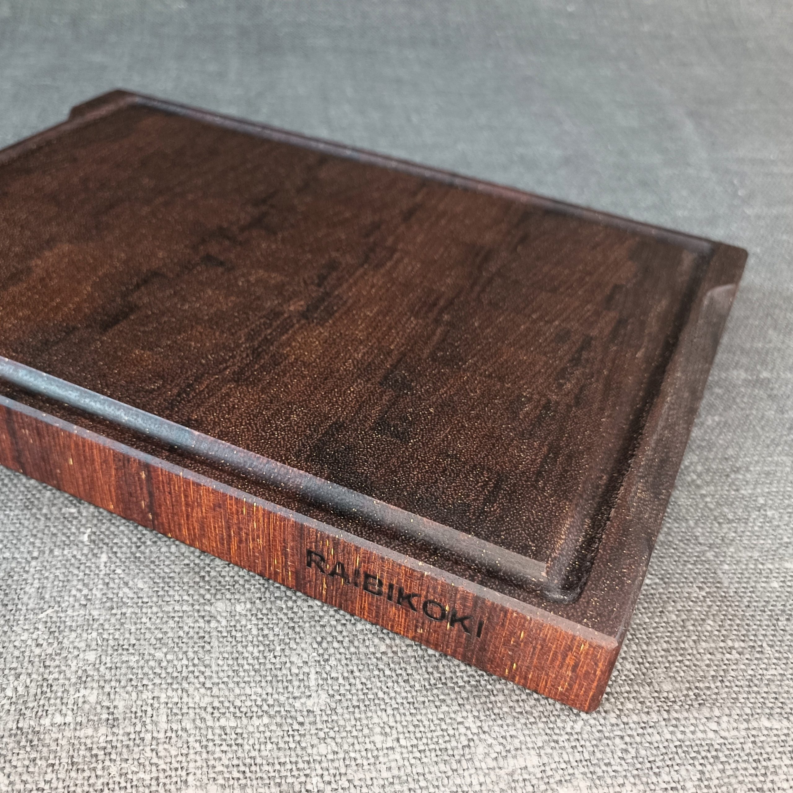 Āfrikas dzelzskoka gala škiedru dēlītis, M izmērs 33x23 cm. - Image 3