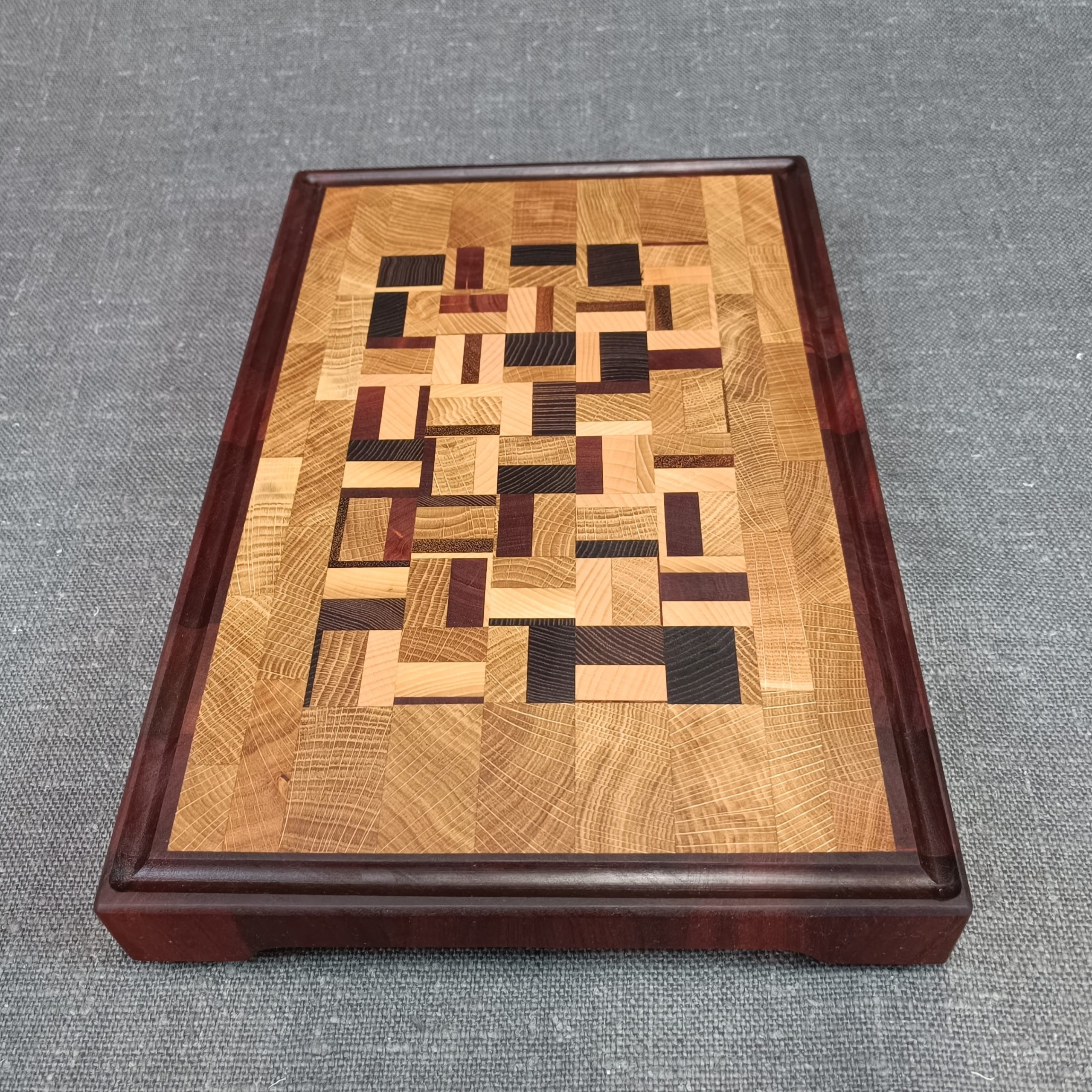 "Trīskrāsu L" gala šķiedru dēlis 40x26cm - Image 5