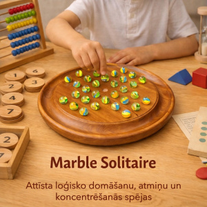 Galda spēle “Marble solitaire”